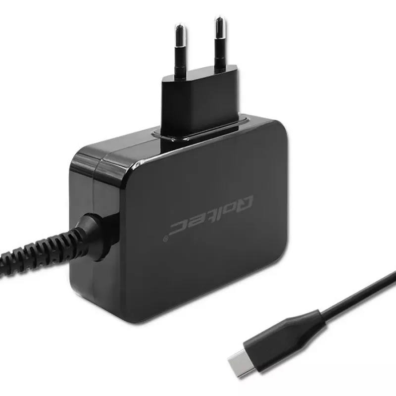 Zasilacz QOLTEC 52384 GaN 30W wyjście 5–20V ładowarka USB