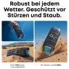 ANKER Soundcore Boom 3i czarny wytrzymały głośnik Bluetooth na zewnątrz IP68 50W BassUp 16h czasu odtwarzania pokaz świetlny stereo TWS