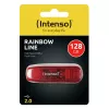USB flash drive Intenso 128 GB USB Type-A 2.0 czerwony Transparent