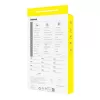 Etui na telefon Baseus iPhone 15 Pro Max Fauxther Series czarne — ochronna twarda skorupa, wykończenie z imitacji skóry