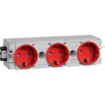 Hager Dado Trunking Plug-In Module (W x H x T) 180 x 50 x 61 mm GS30003020 1 szt. czerwony sygnałowy (GS30003020)