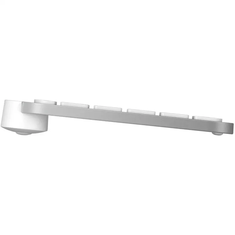 Logitech Master Series MX Keys S dla Mac - Klawiatura - pełnowymiarowa - podświetlana - Bezprzewodowa - Bluetooth LE - AZERTY - Francuska - Jasnoszara (920-011626)