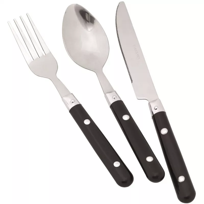 Zestaw sztućców kempingowych Easy Camp Family Cutlery