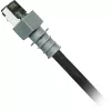 Kabel sieciowy PatchSee PCI6-DPF/100 RJ-45 Cat6a 30 m czarny