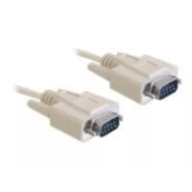 Kabel szeregowy DeLOCK RS-232 2m Beżowy DB-9