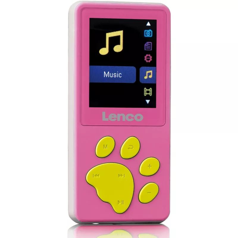 Lenco XEMIO-560PK Odtwarzacz MP3/MP4 8 GB Różowy (XEMIO-560PK)