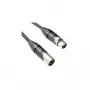 Microconnect XLRMF1 Kabel KVM Czarny 1 m