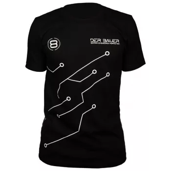 T-shirt der8auer PCB-Design Rozmiar L