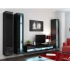 Cama stojak TV VIGO nowy 30/180/40 czarny/czarny połysk