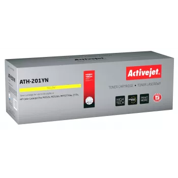 Toner Activejet ATH-201YN do drukarki HP 201A CF402A CRG045 zamiennik; Supreme; 1400 stron; żółty