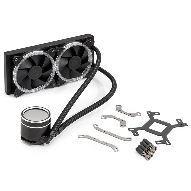 Chłodzenie cieczą typu all-in-one BitsPower Cyclops 240 — Czarny/Srebrny, radiator 240 mm