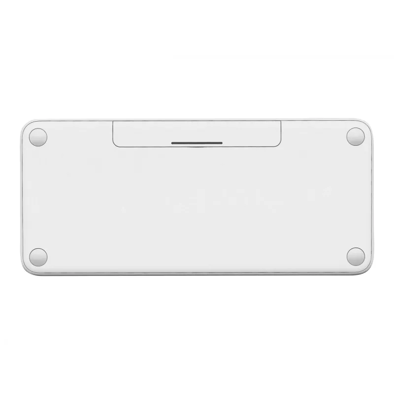 Logitech Multi-Device K380 - Klawiatura - Bezprzewodowa - Bluetooth 3.0 - Niemiecka - Ecru