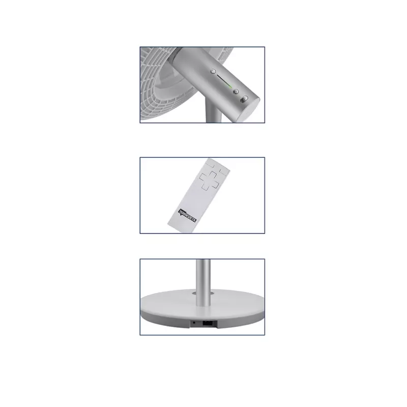 Wentylator bezłopatkowy domowy, Termozeta, Airzeta Titanium Cordless