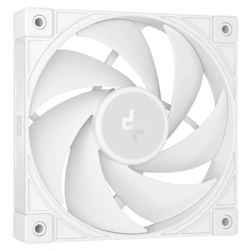 Chłodzenie procesora DeepCool AK500 G2 WH, wentylator 120 mm, maks. ciśnienie powietrza 3,33 mmH2O, 117×129×159 mm, biały