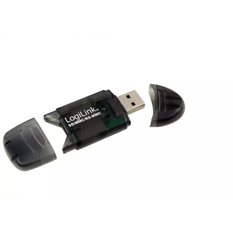 Czytnik kart LOGILINK CR0007 USB 2.0 dla SD/MMC, czarny, do 480 Mbit/s