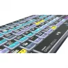 Logickeyboard LKB-RESB-TM-UK Biurowa klawiatura Bluetooth QWERTY Szary Tytanowy