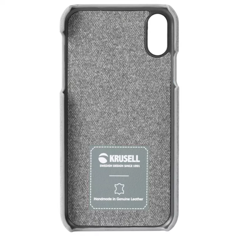 Cover Krusell Broby iPhone XS Max 16.5 cm Szary