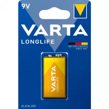 Bateria VARTA LONGLIFE E-Block (9V-Block) 1 szt. (4122101411)