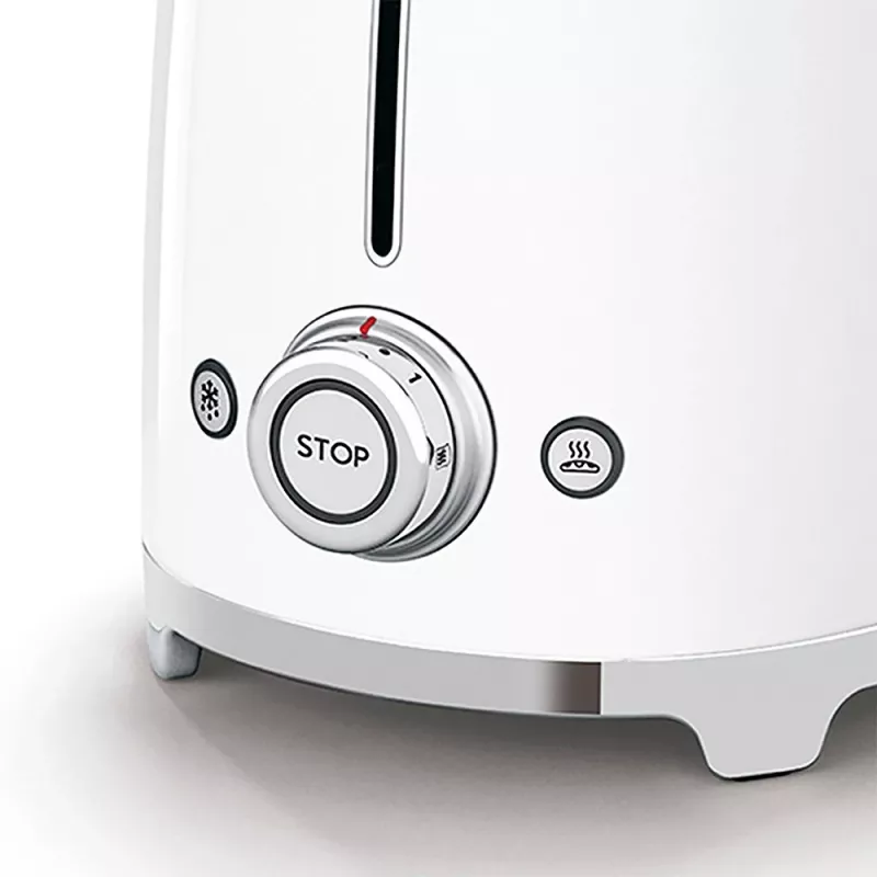 Toster SMEG biały TSF01WHEU