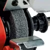 Szlifierka stołowa TC-XG 75 Kit (czerwono-czarna, 150 W, bogaty zestaw akcesoriów do polerowania i szlifowania)