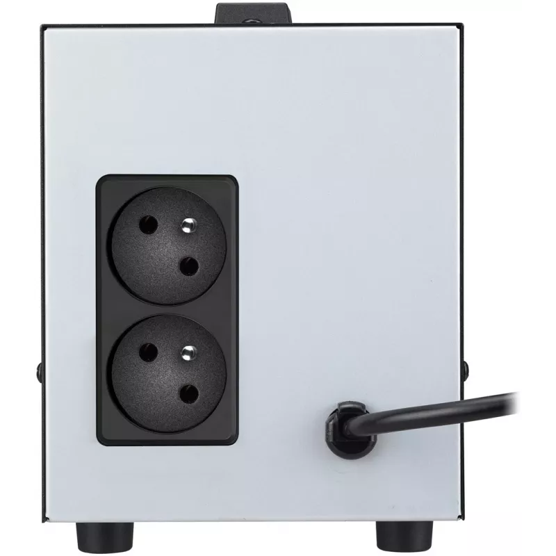 PowerWalker AVR 2000 SIV FR regulator napięcia 2 gniazda AC 110 - 280 V Czarny
