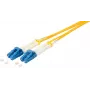 Kabel krosowy ShiverPeaks LC/LC duplex 9/125µm OS1/OS2 0,5 m