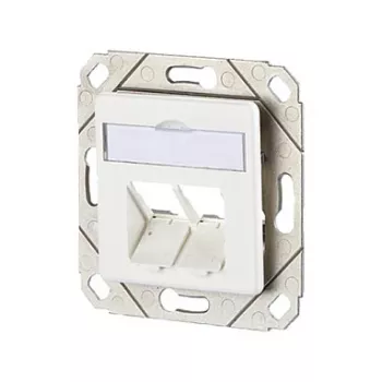 BTR E-DAT modul UPk-Dose 8/88 Cat.6, r-ws, unbestueckt unbestueck f. E-DAT Module, reinweiss (1309151102-E)