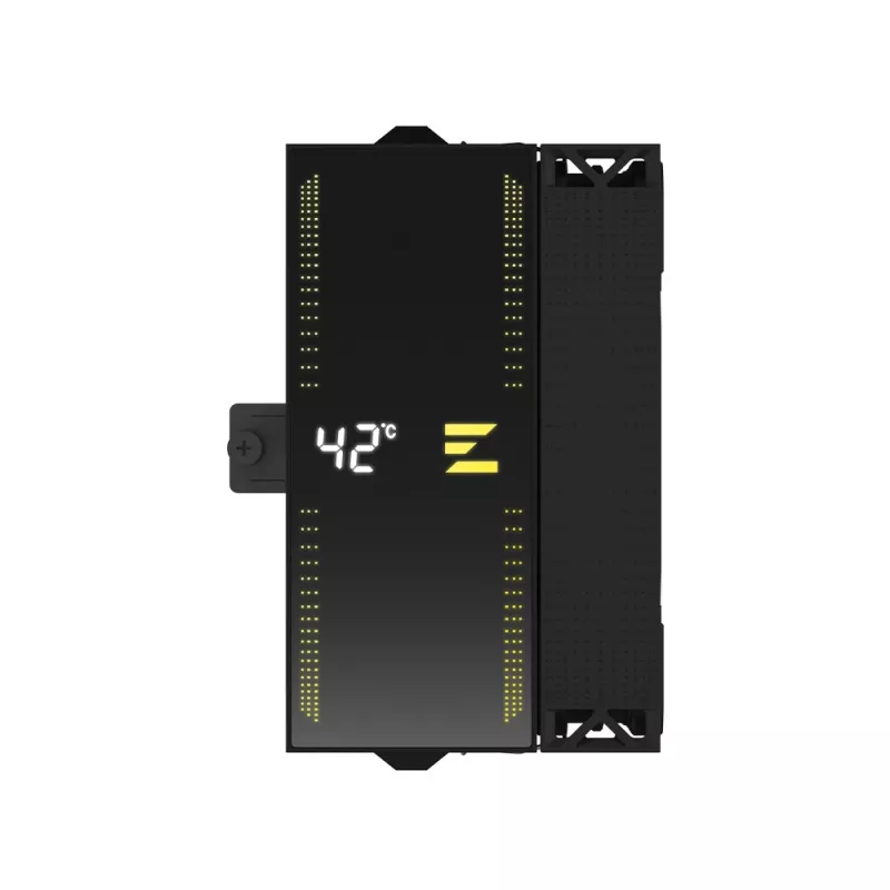 Zalman chłodzenie procesora CNPS13X DS, radiator CPU, czarny