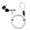 Logilink NBS009 Zamek do laptopa na klucz, w komplecie 2 klucze, 15 mm