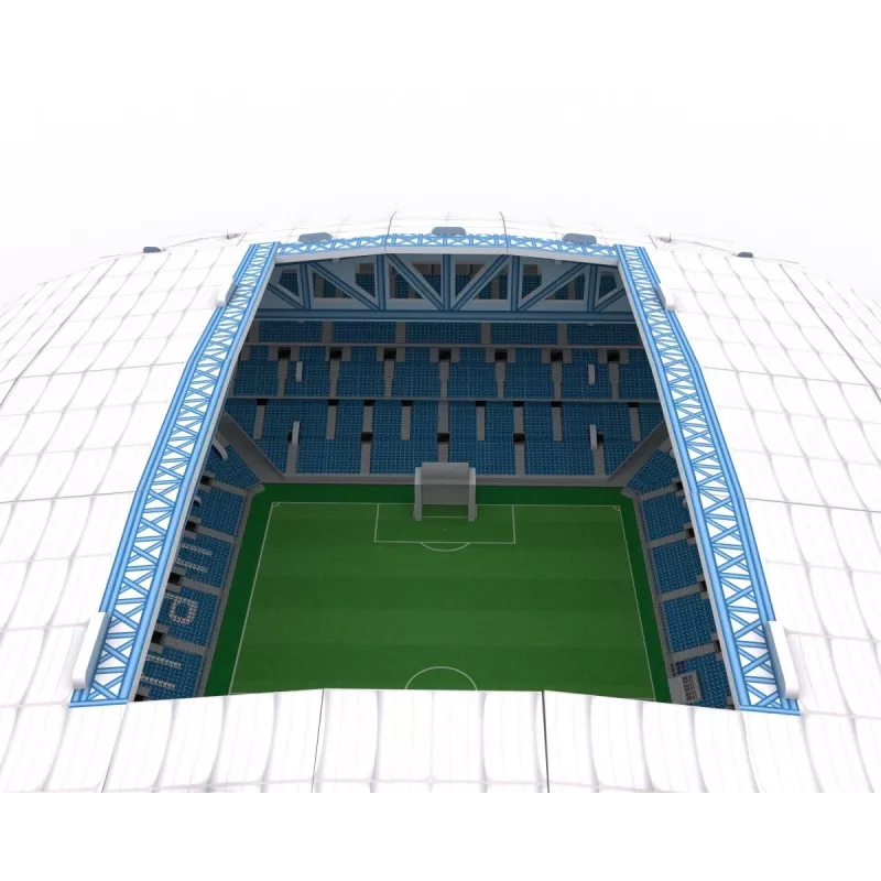 3D Puzzle cubicfun Lech Poznan Stadium model – składana replika stadionu w skali, elementy kartonowe, numer modelu 306-20257