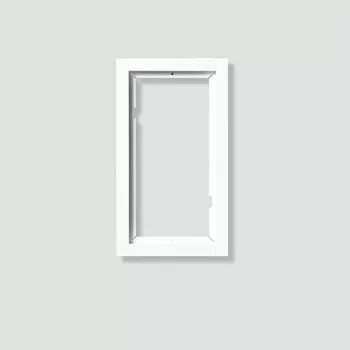 Siedle KR 611-2/1-0 SM - Rama - Srebrna - Siedle - Aluminium - Powierzchniowa - 131 mm (200016831-00)