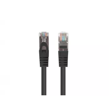 Kabel sieciowy LANBERG Cat6 RJ-45 do RJ-45, 3 m, F/UTP, przewodnik CCA, 250 MHz, czarny
