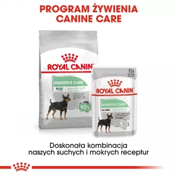 Sucha karma dla psa Royal Canin Mini Digestive Care 3 kg — małe rasy, drób, dorosłe, wsparcie trawienne