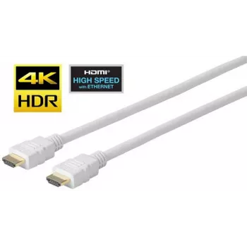 Kabel Vivolink Pro HDMI biały 7,5 m ultraelastyczny