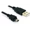 Kabel USB DeLOCK 82252 USB 2.0 1.5m USB A Mini-USB B Czarny