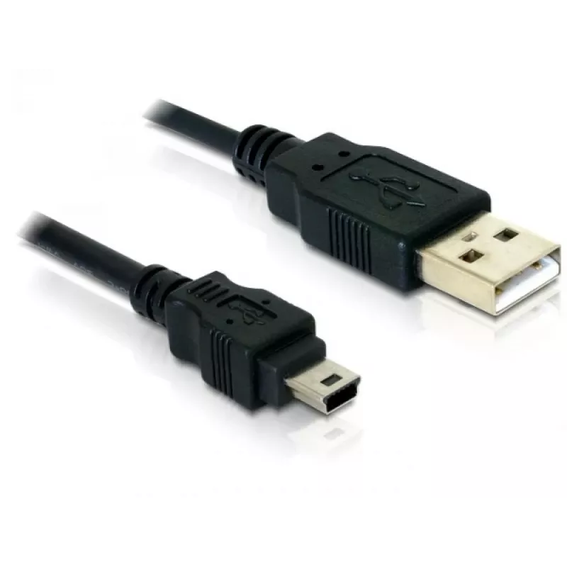 Kabel USB DeLOCK 82252 USB 2.0 1.5m USB A Mini-USB B Czarny
