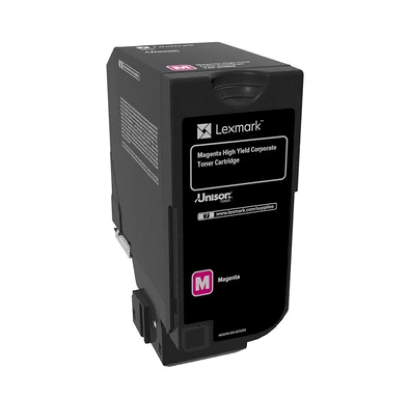 Lexmark 74C2HME Zestaw tonerowy magenta Return Program Corporate. 12 000 stron