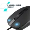 Mysz CANYON M-10 przewodowa biała lawendowa