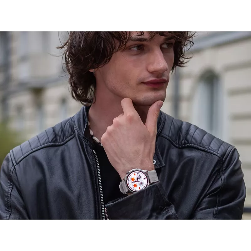 Smartwatch TRACER SM7 Astral Starlight — Bluetooth, czujnik tętna
