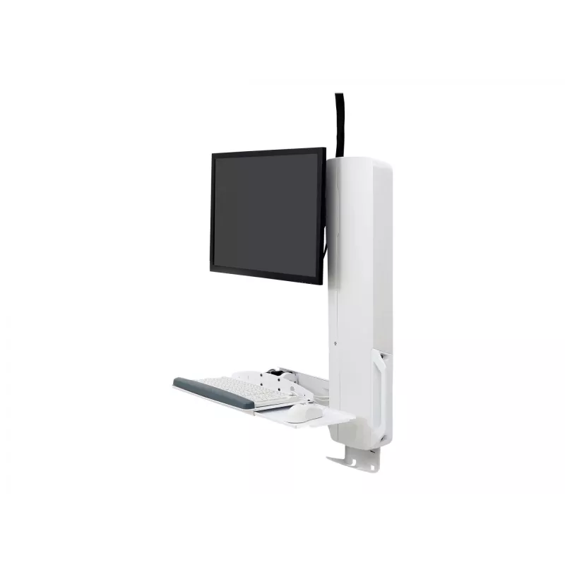 Uchwyt do monitora Ergotron 61-081-062 61 cm (24 cale) ścienny biały