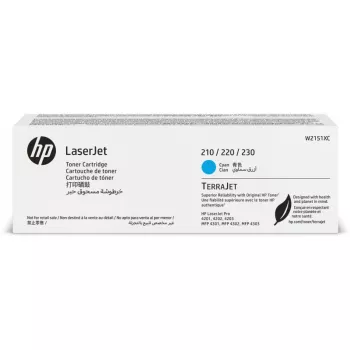 HP W2151XC cyjan Oryginalny Contract LaserJet kaseta z tonerem