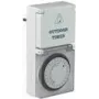 Analogowy włącznik czasowy AS Schwabe 24031 — 3500 W, mechaniczny timer IP44 odporny na warunki atmosferyczne