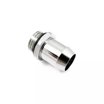 Złączka prosta XSPC G1/4 cala AG na wąż 13 mm ID - chrom srebrny