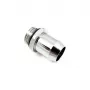 Złączka prosta XSPC G1/4 cala AG na wąż 13 mm ID - chrom srebrny