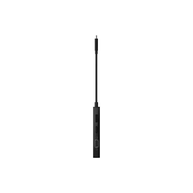 Linksys Belkin - Adapter wideo - USB-C (M) na HD-15 (VGA), DVI-I, HDMI, DisplayPort (W) - wsparcie 4K - czarny (AVC003BTBK)