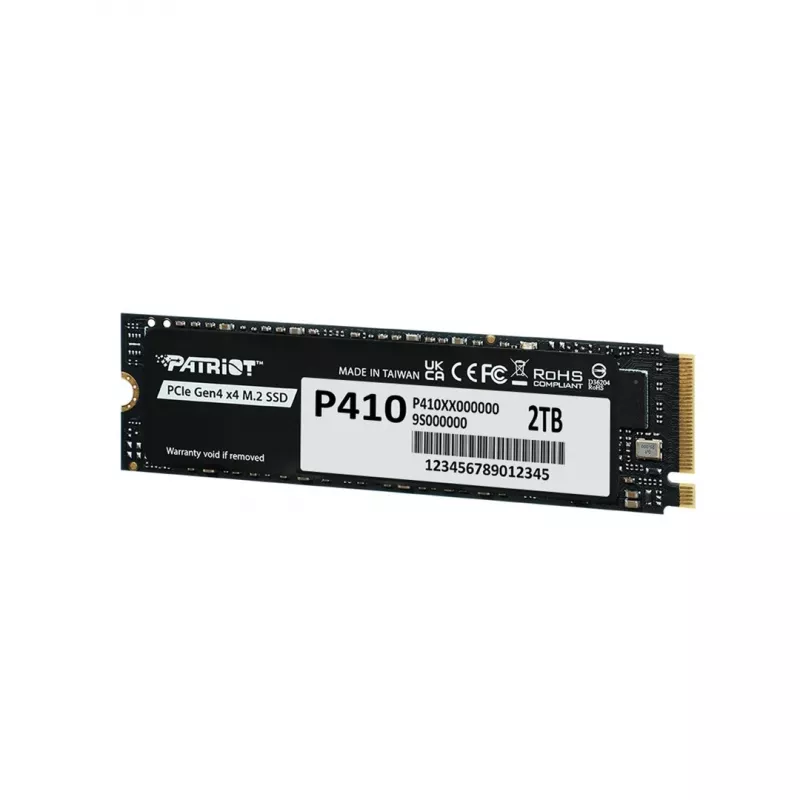 Dysk SSD PATRIOT P410 2 TB M.2 NVMe, 2000 GB, format M.2