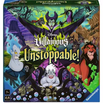 Ravensburger Disney Villainous Unstoppable! Gra planszowa strategiczna dla dzieci od 7 lat
