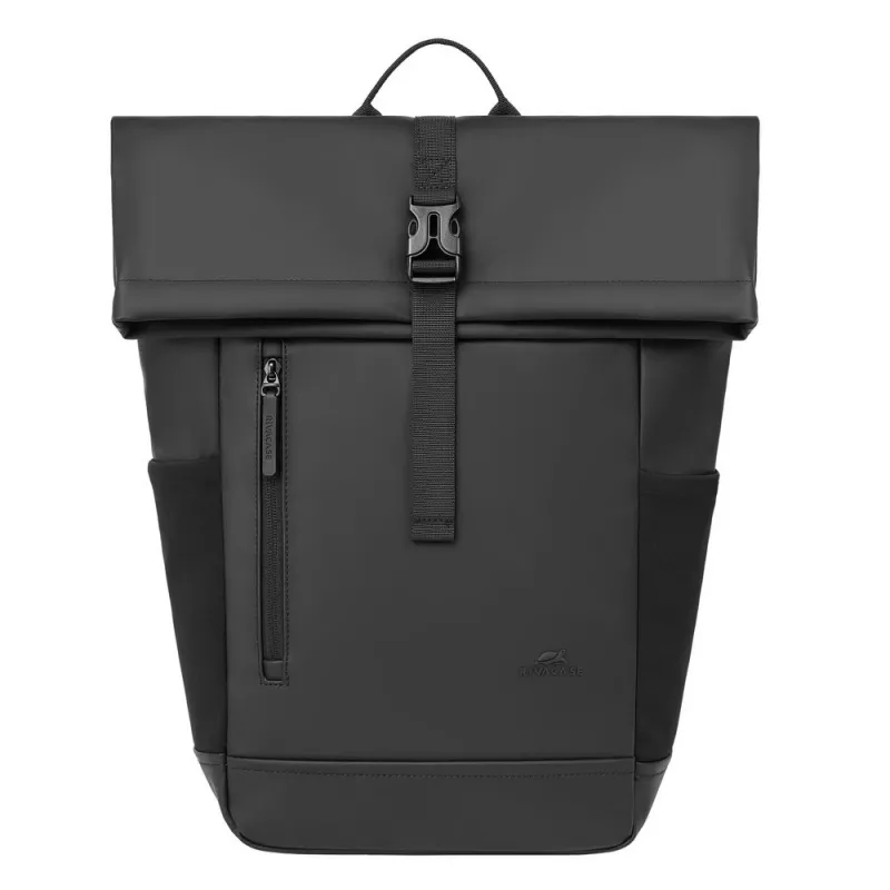 Plecak Rivacase 7826 Eden 14 ECO czarny roll-top na laptopy 14-calowe