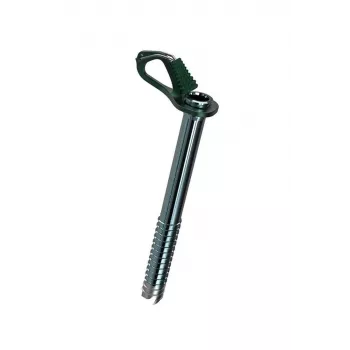 aero lite ice screw 22cm-green niebieski ICE