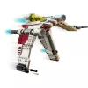 LEGO Star Wars V-19 Torrent Fighter 75432 zestaw konstrukcyjny — 567 sztuk, 3 minifigurki, model do ekspozycji i zabawy